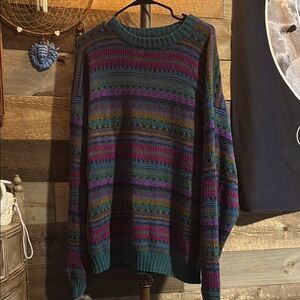 Vintage 90s grunge sweater (100% Cotton!)